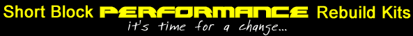 Toyota Short Block Performance Rebuild Kits